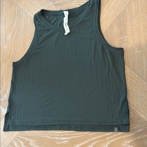 Lululemon Athletica Forest Green Tank Top